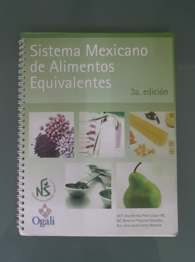 Sistema mexicanos de alimentos equivalentes pdf