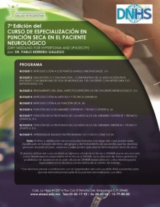 curso de especializacion en puncion seca