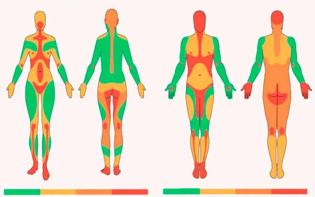 mapa del dolor tatuador profesional